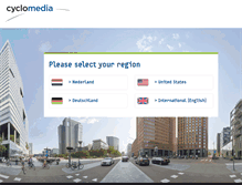 Tablet Screenshot of cyclomedia.com